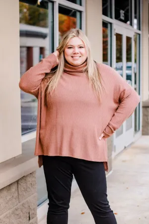 I'm Falling for It Cowl Neck Top