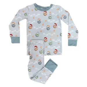 In My Jammers Festive Smiley Face L/S 2pc PJ Set