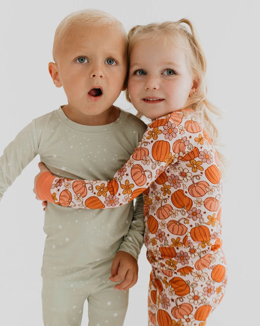 In My Jammers Green Star L/S 2pc PJ Set