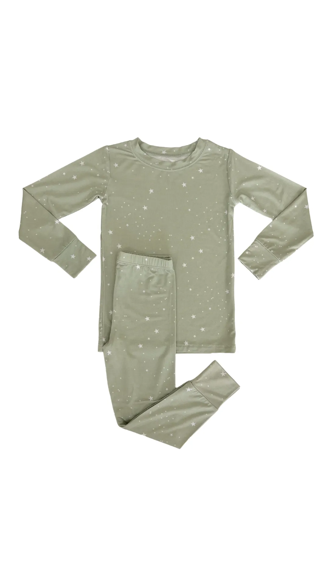 In My Jammers Green Star L/S 2pc PJ Set