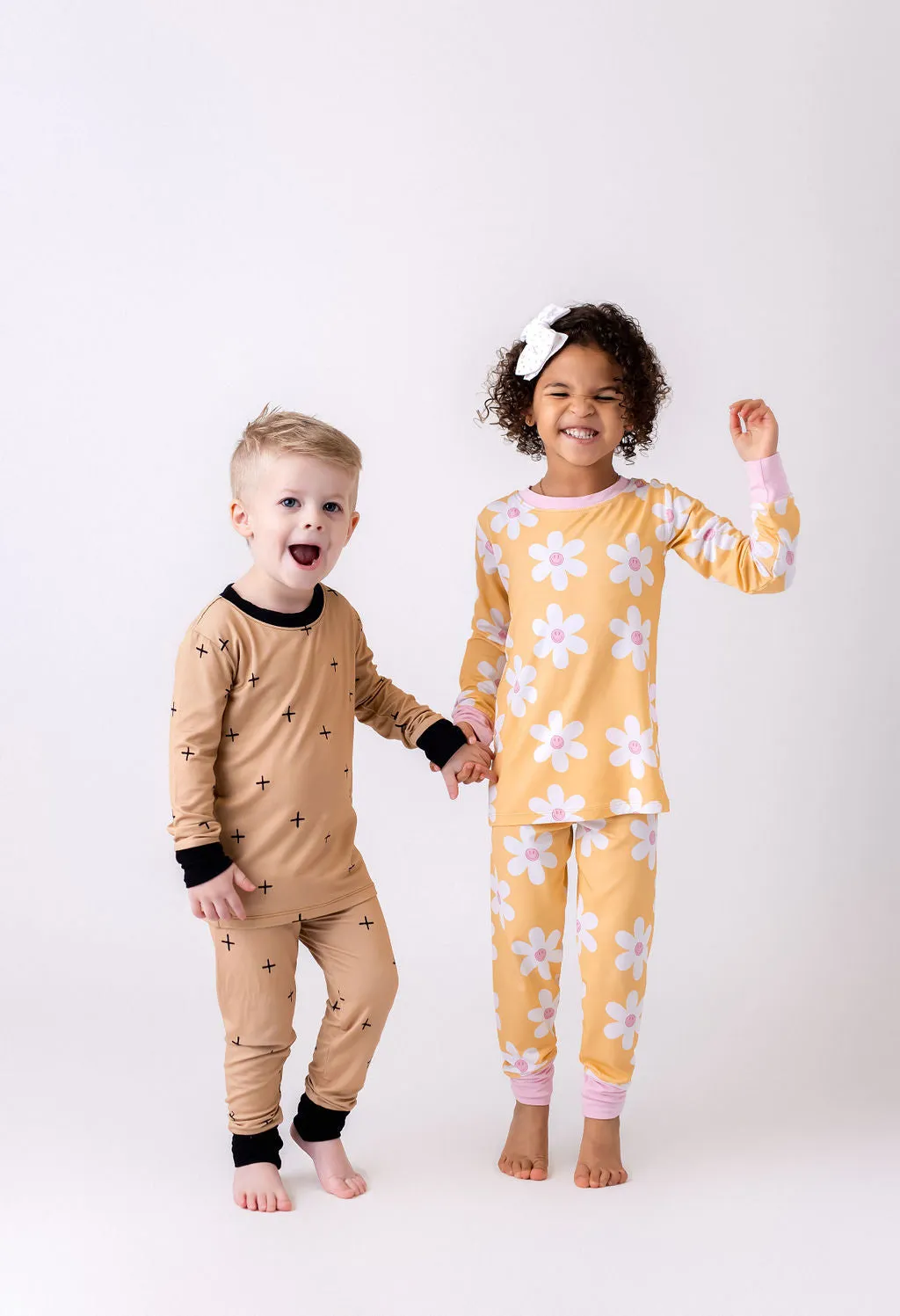 In My Jammers Tan   L/S 2pc PJ Set