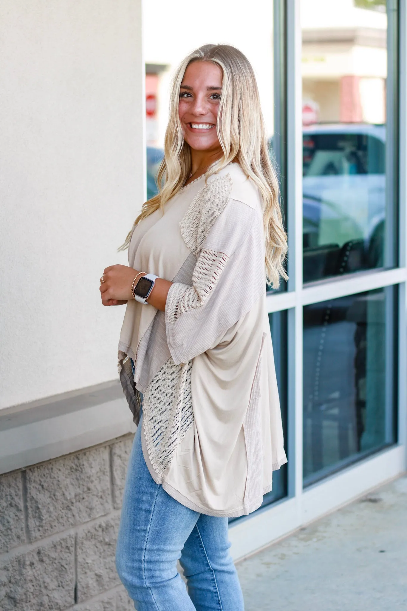 It's a Forever Kind of Thing Top in Taupe