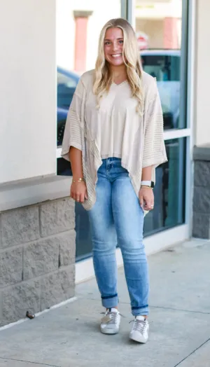 It's a Forever Kind of Thing Top in Taupe