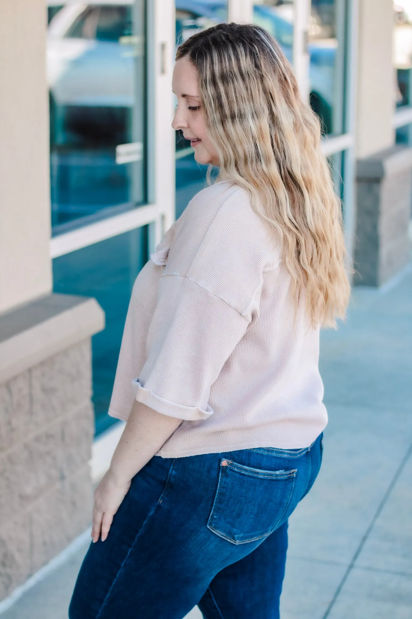 It's Worth It Cream Thermal Top