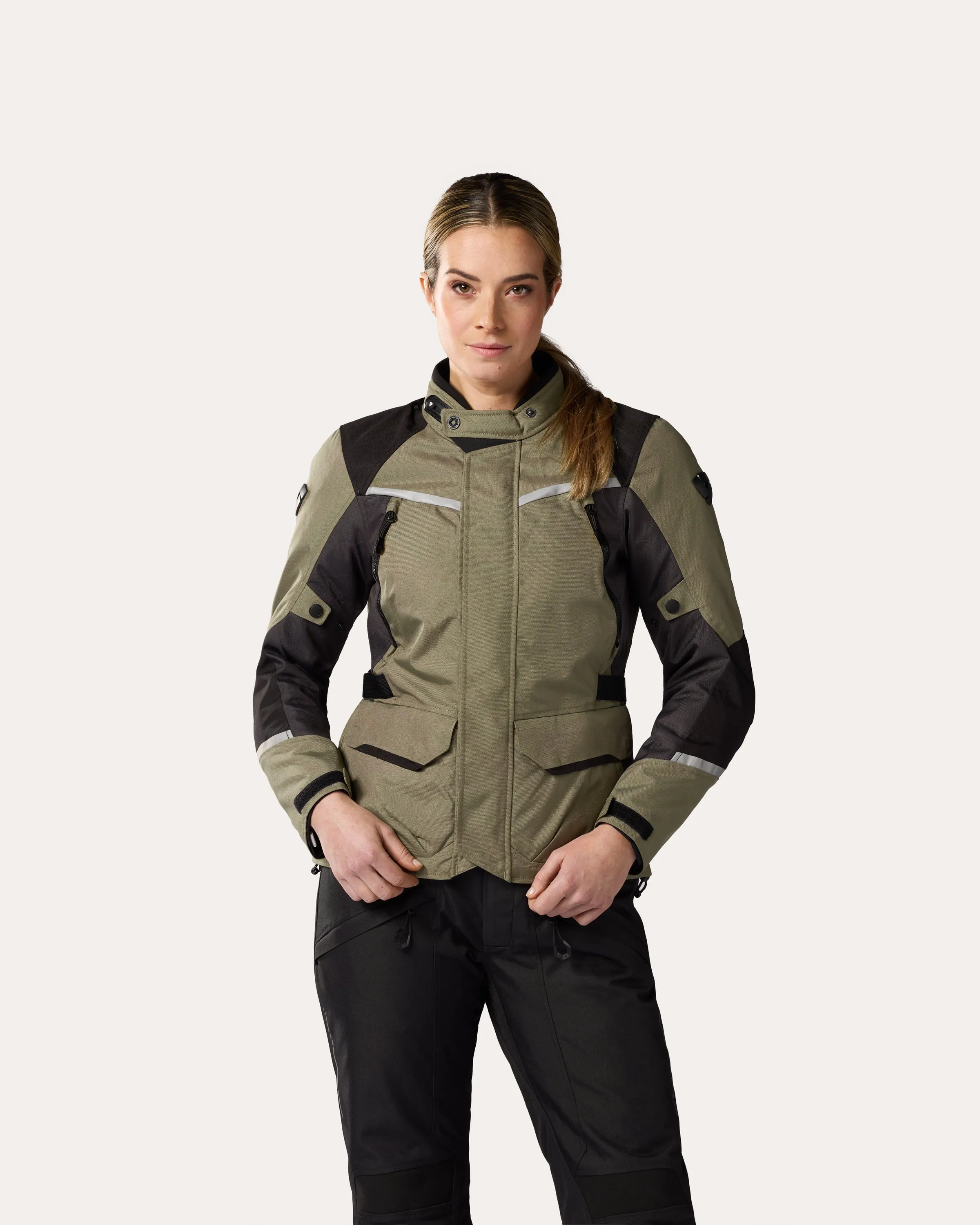 Jacket Voltiac 3 H2O Ladies | Green-Anthracite