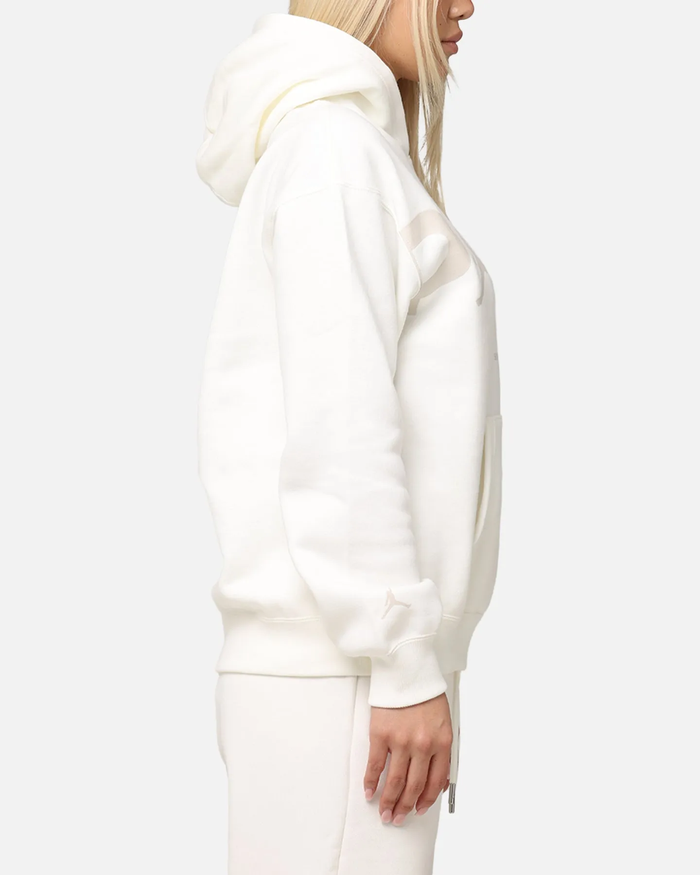 Jordan Women's Paris Saint-Germain Brooklyn Fleece Graphic Pullover Hoodie Sail