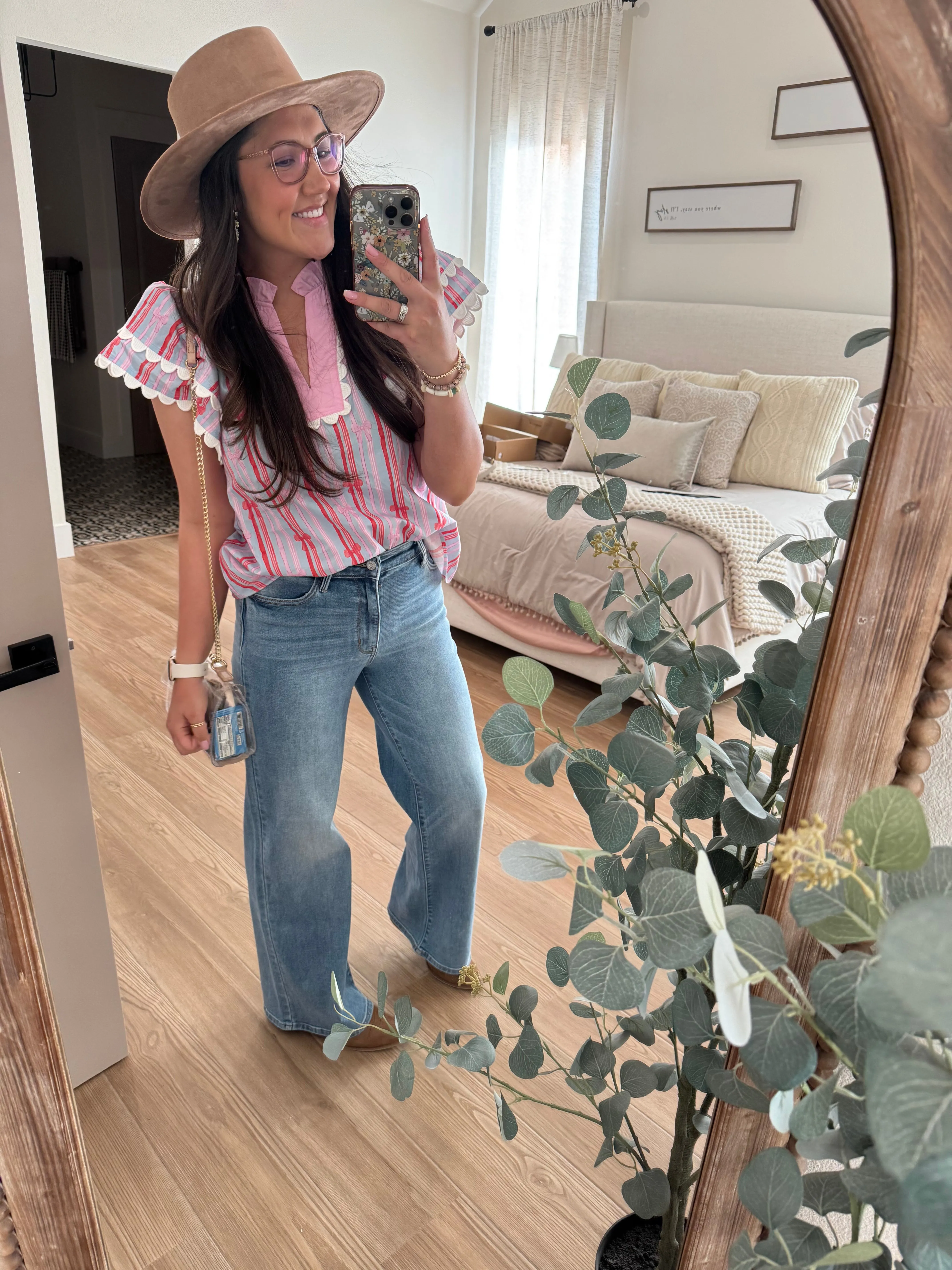 Judy Blue Vintage Wash Wide Leg Jeans