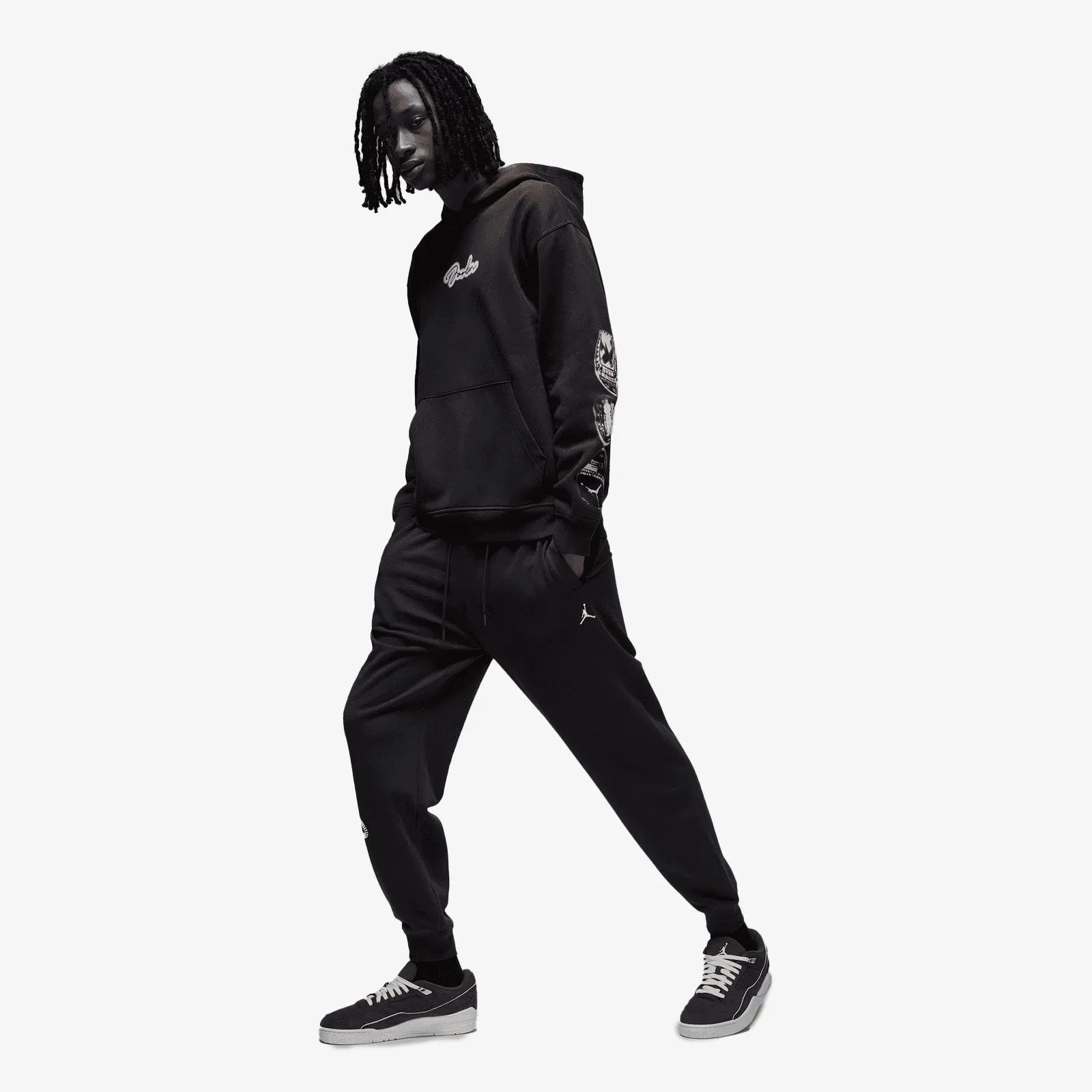 Jumpman MVP Script French Terry Pants - Off Noir