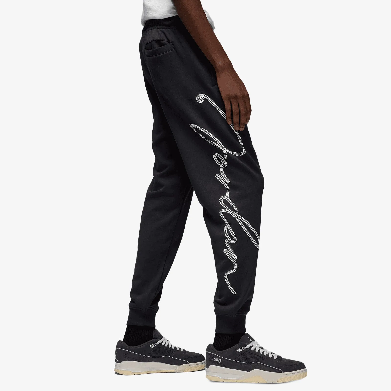 Jumpman MVP Script French Terry Pants - Off Noir