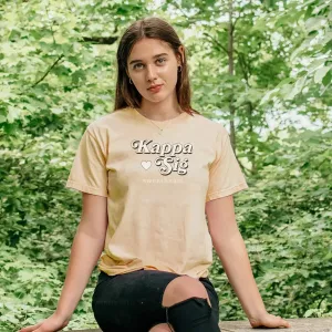 Kappa Sig Retro Sweetheart Tee