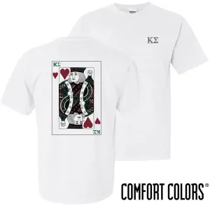 Kappa Sig White King of Hearts Short Sleeve Tee