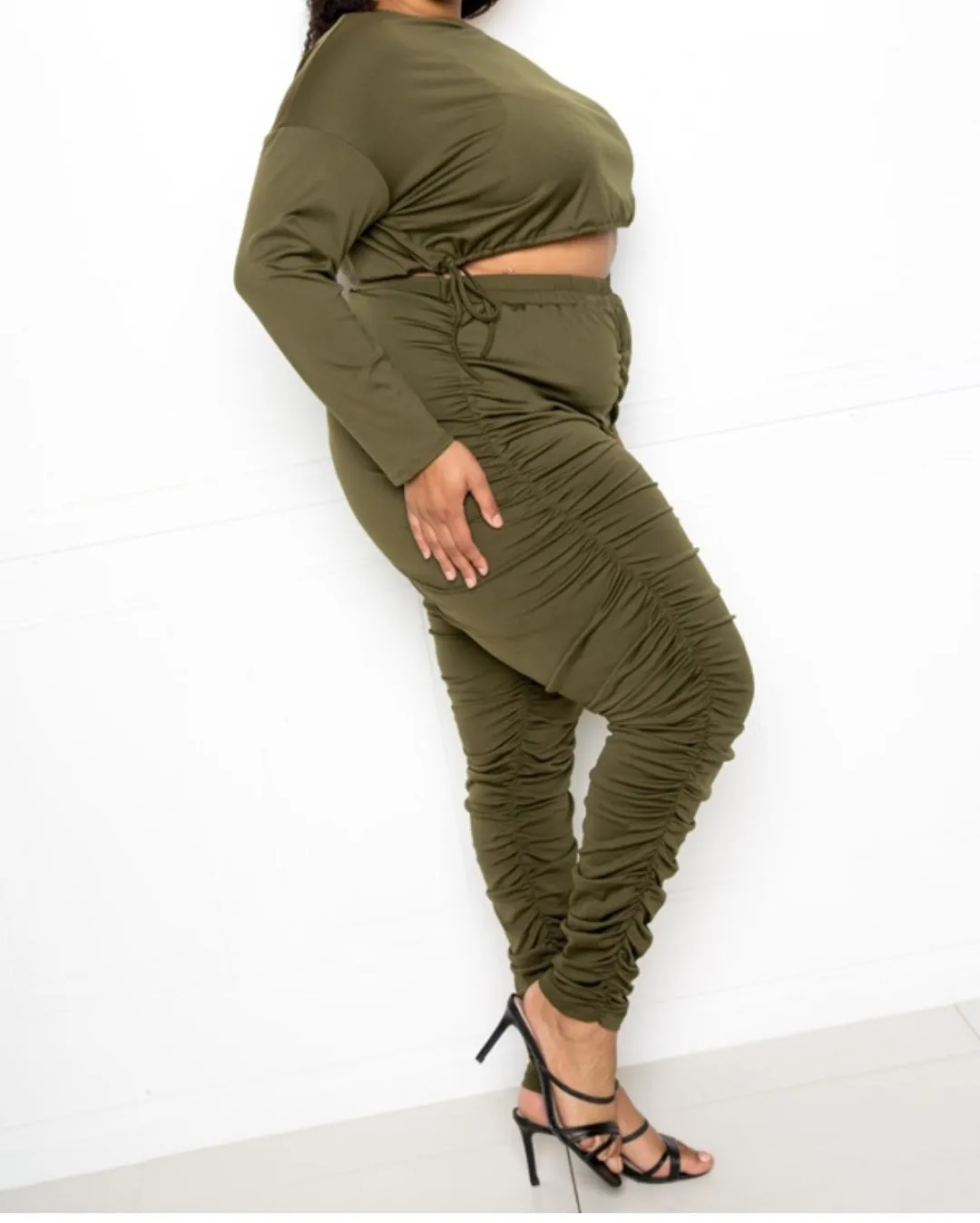 Keep Stacking - Ruched 2 Piece