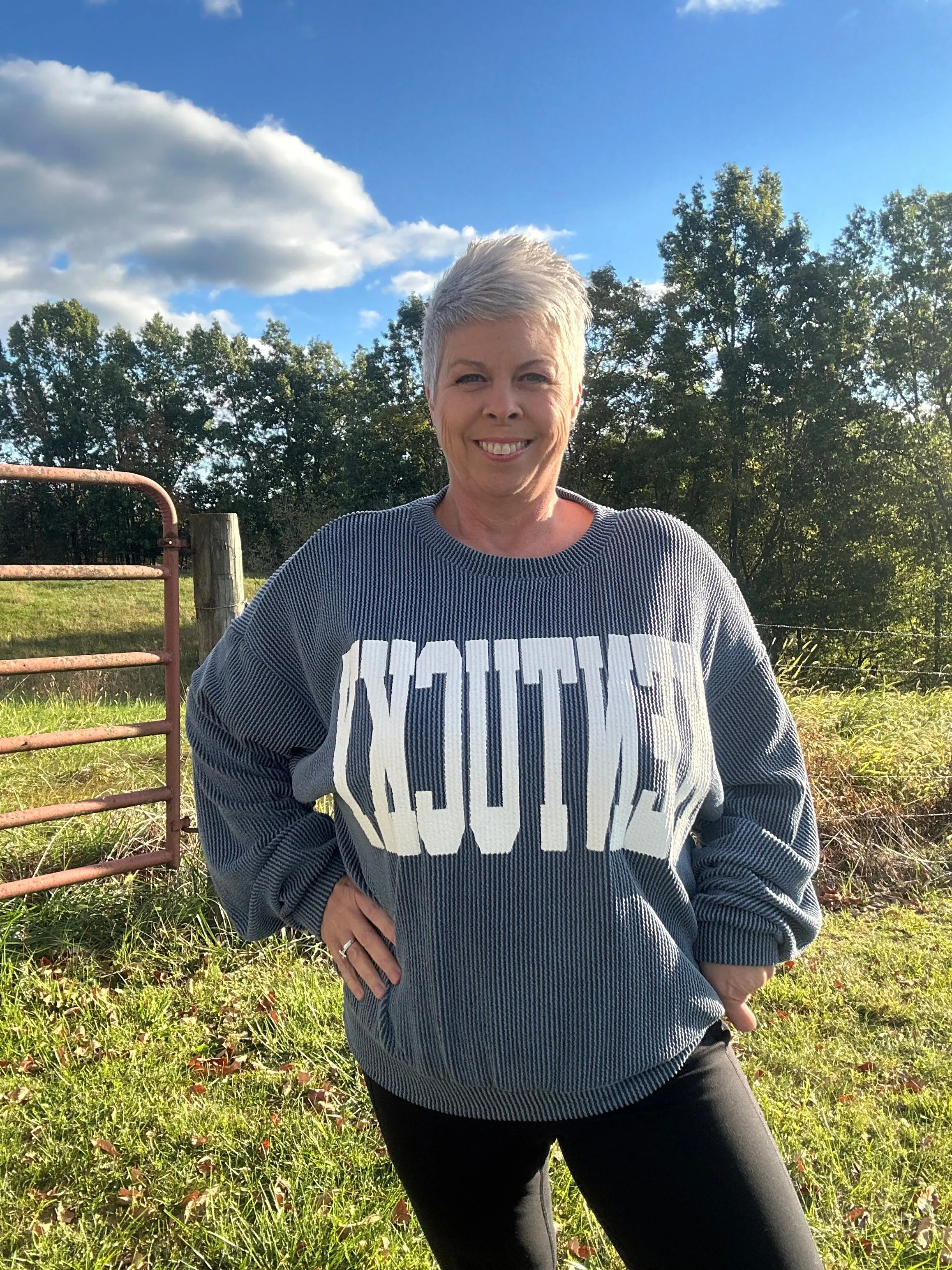 KENTUCKY OVERSIZED GAMEDAY CREWNECK