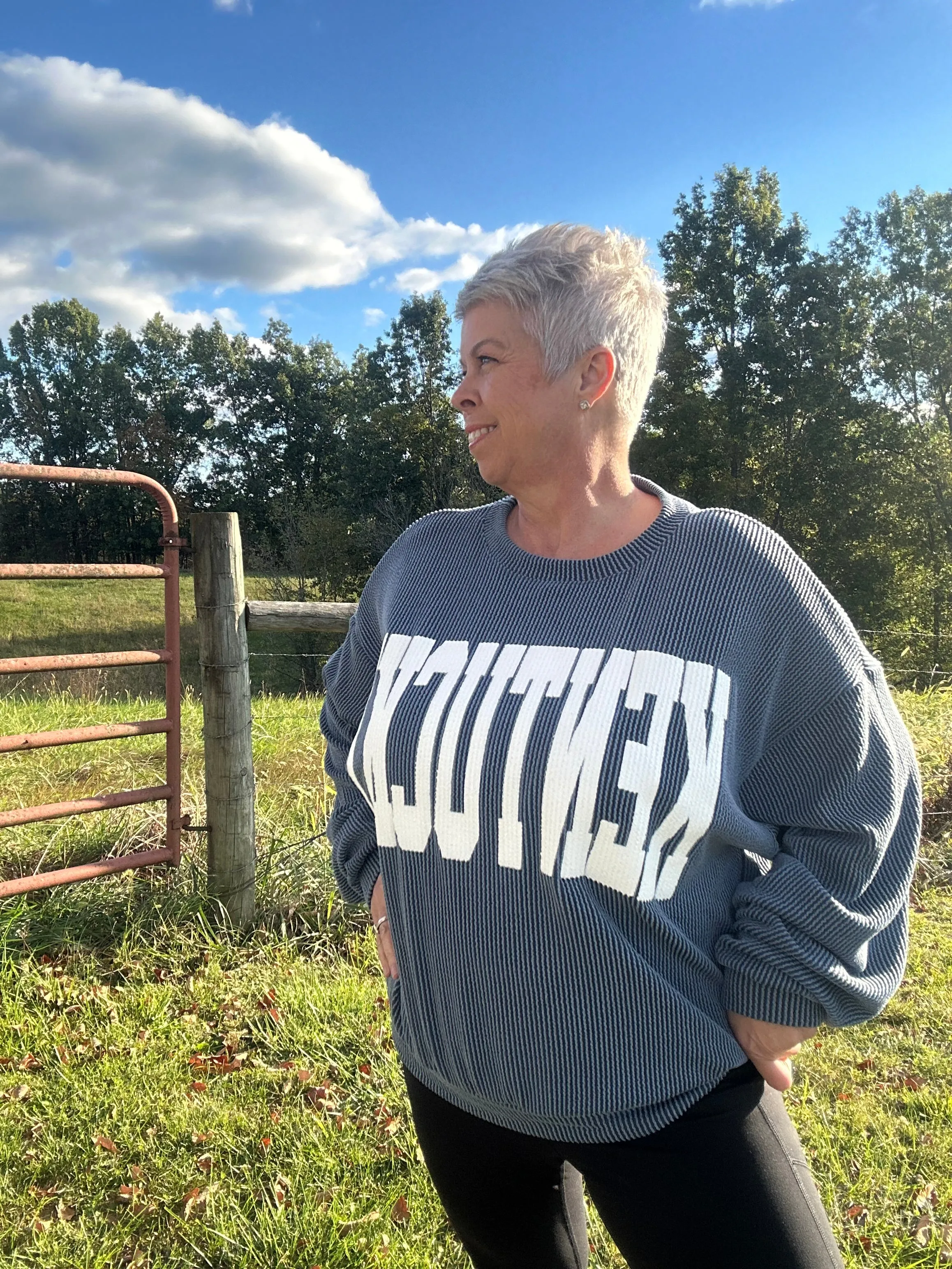 KENTUCKY OVERSIZED GAMEDAY CREWNECK