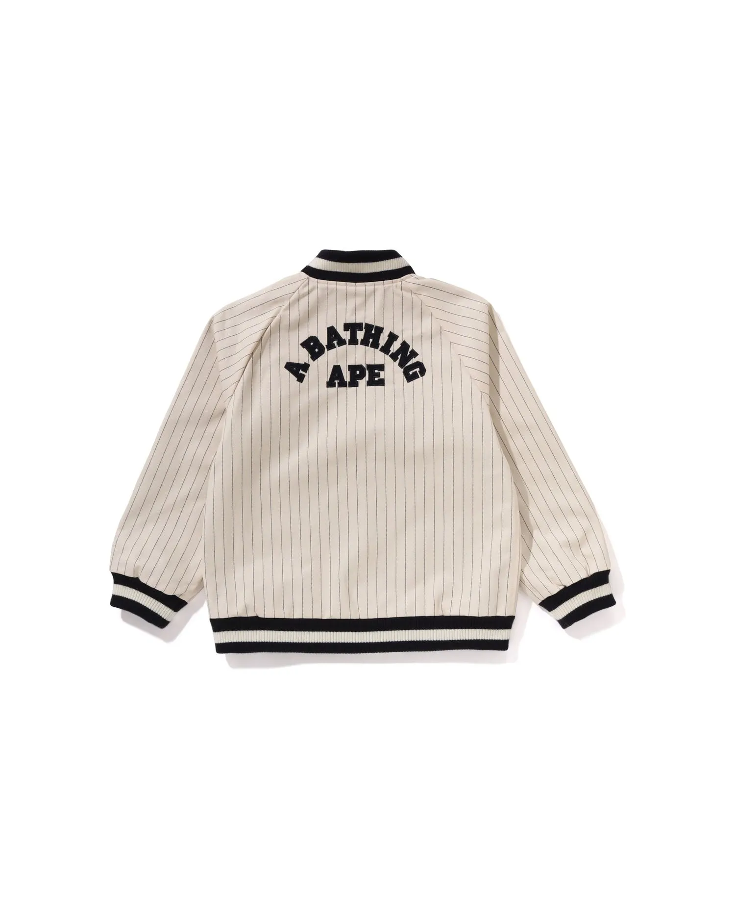 Kids Stripe Stadium Cotton Jacket Jr
