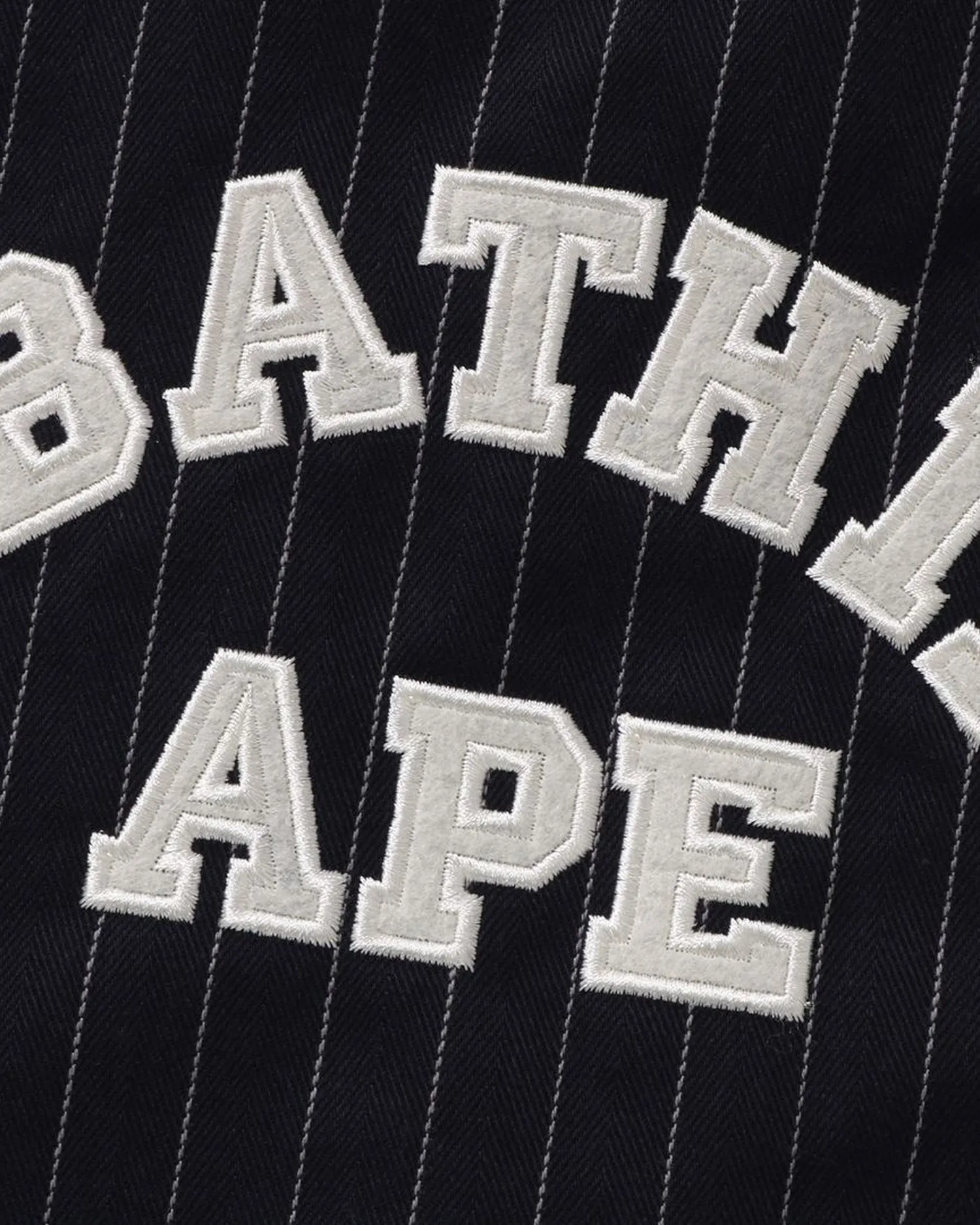 Kids Stripe Stadium Cotton Jacket Jr