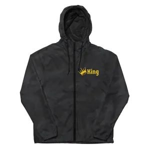 KING Unisex lightweight zip up windbreaker