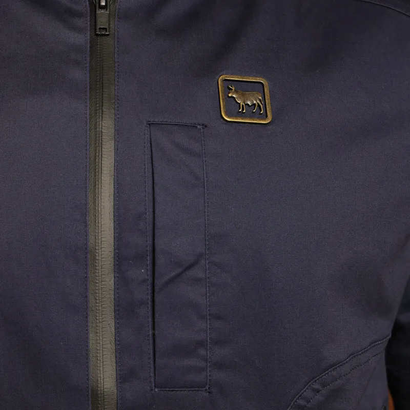 Kingsley Stone Town Bomber Jacket - Midnight