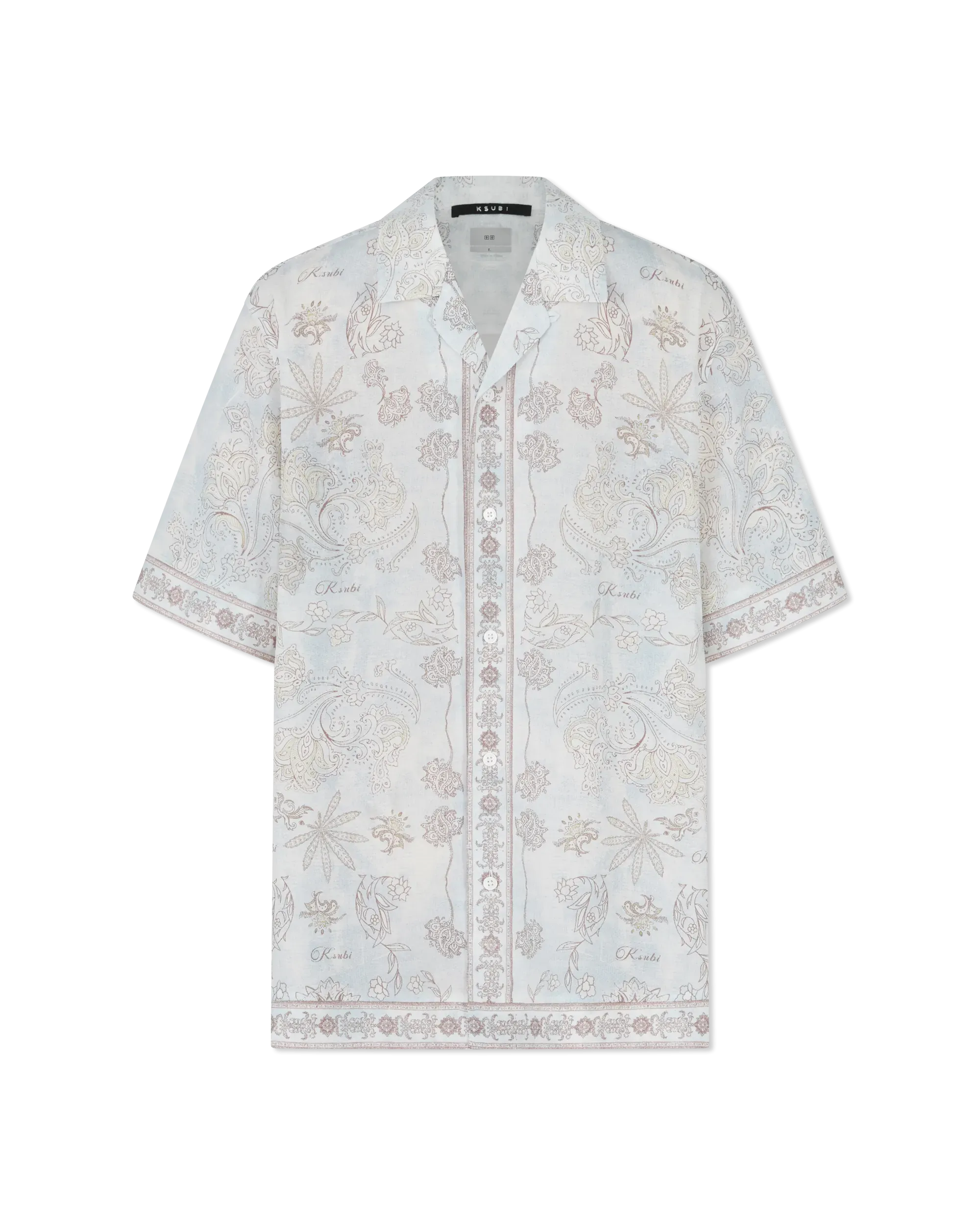 Ksubi Jeans Eternity Ekcess Resort Short Sleeve Shirt