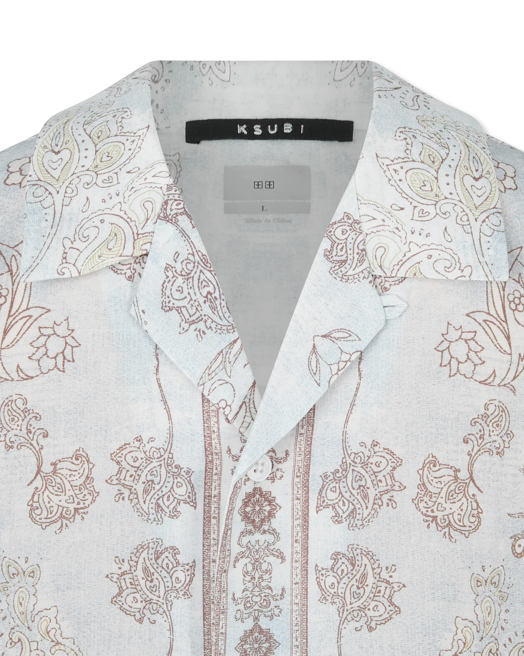 Ksubi Jeans Eternity Ekcess Resort Short Sleeve Shirt