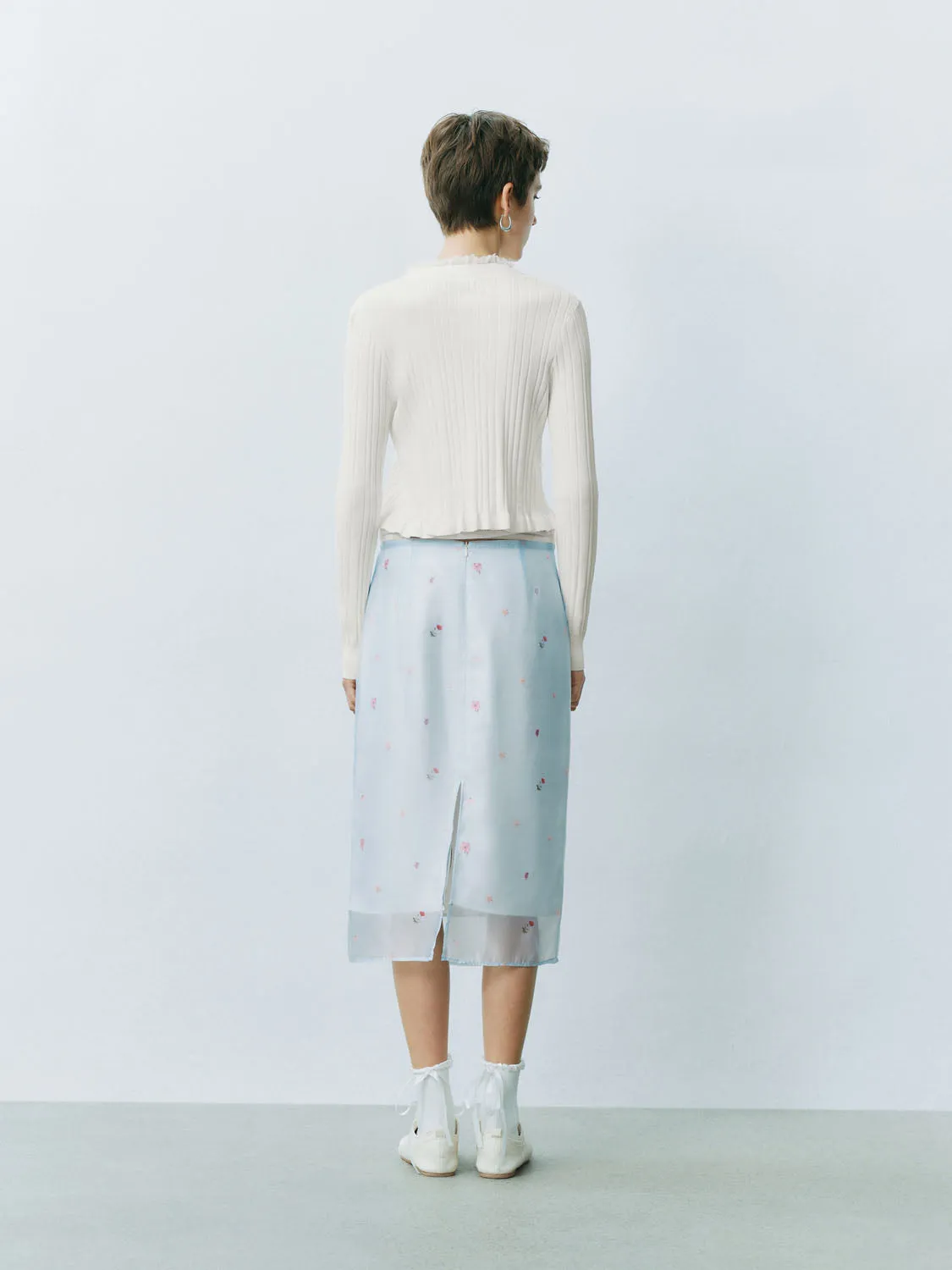 Lace Up Front Knitted Cardigans