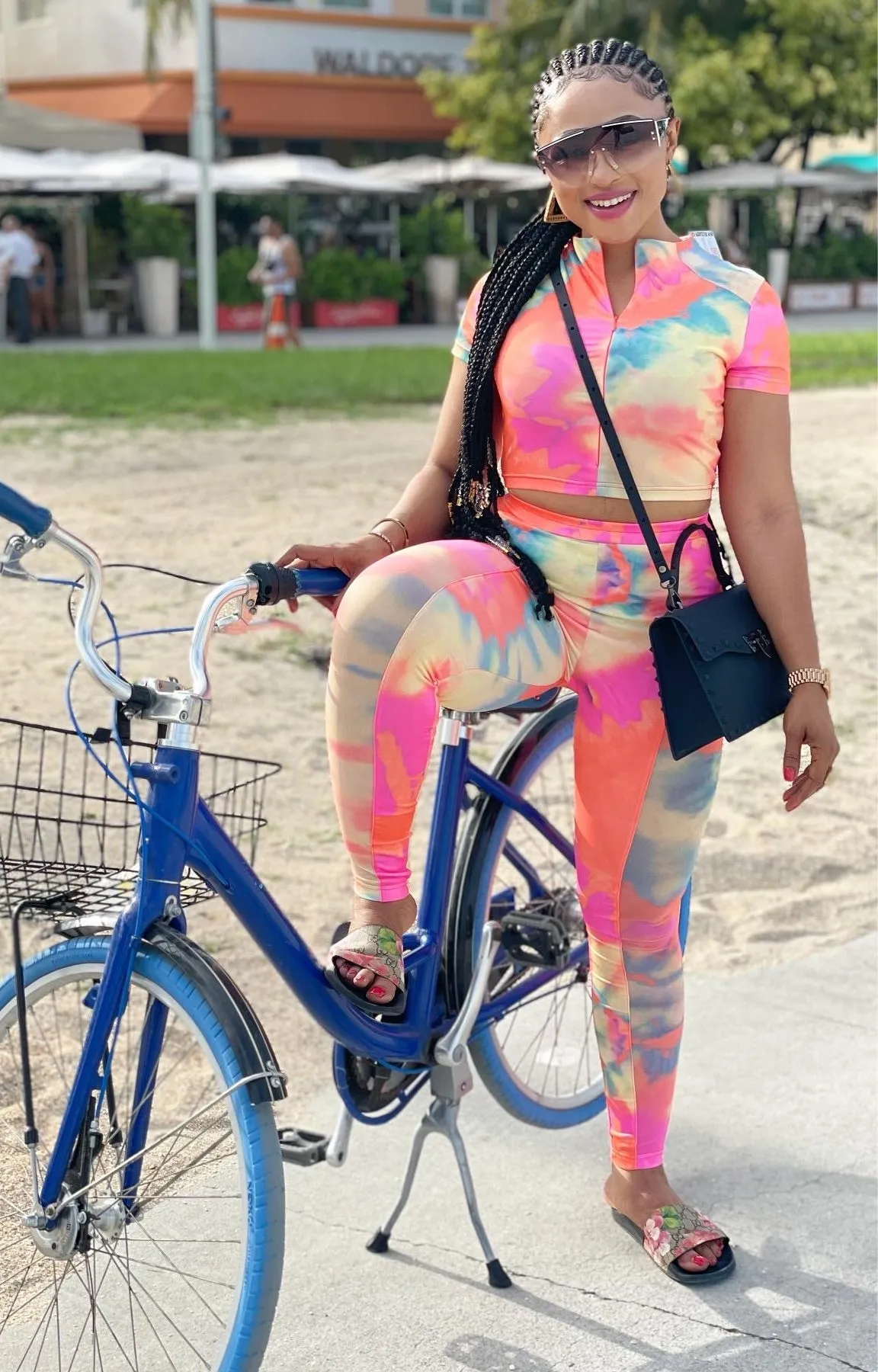 Live in the Moment  Pants Set- HOEA2721A