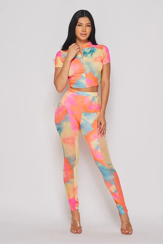 Live in the Moment  Pants Set- HOEA2721A