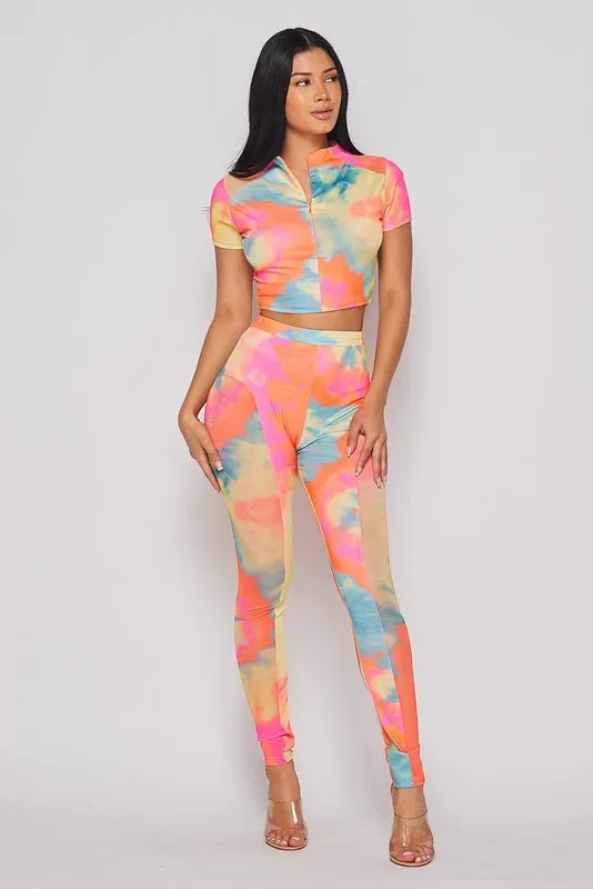 Live in the Moment  Pants Set- HOEA2721A