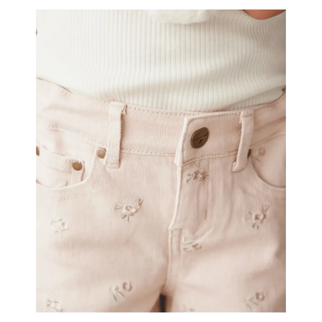 Lola Shortie - Goldie Embroidery