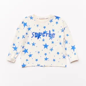 Longsleeve // blue stars