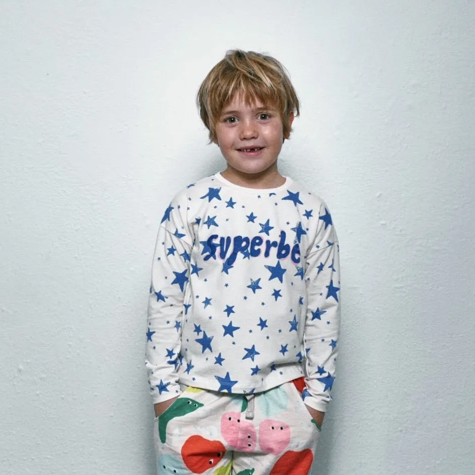 Longsleeve // blue stars