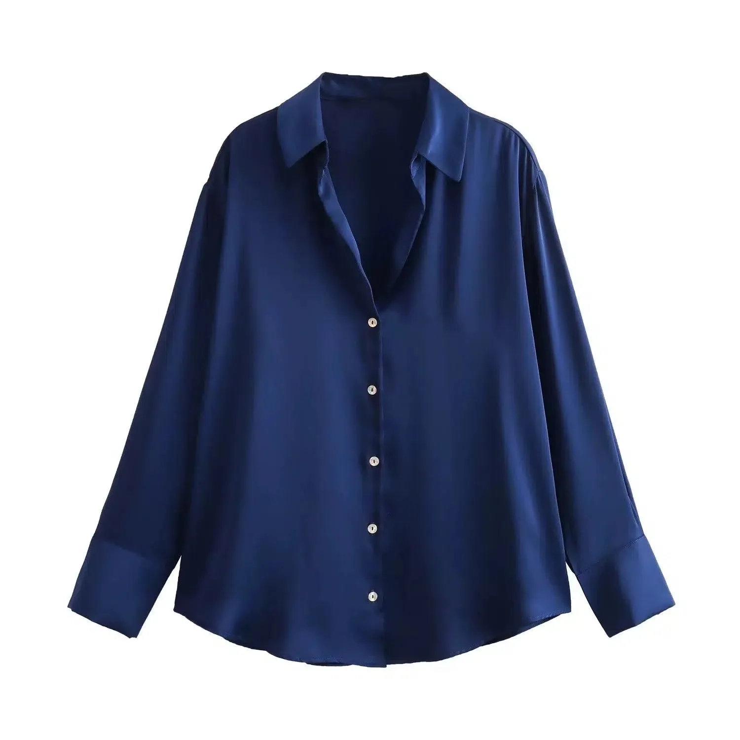 Loose Fit Long Sleeve Shirts