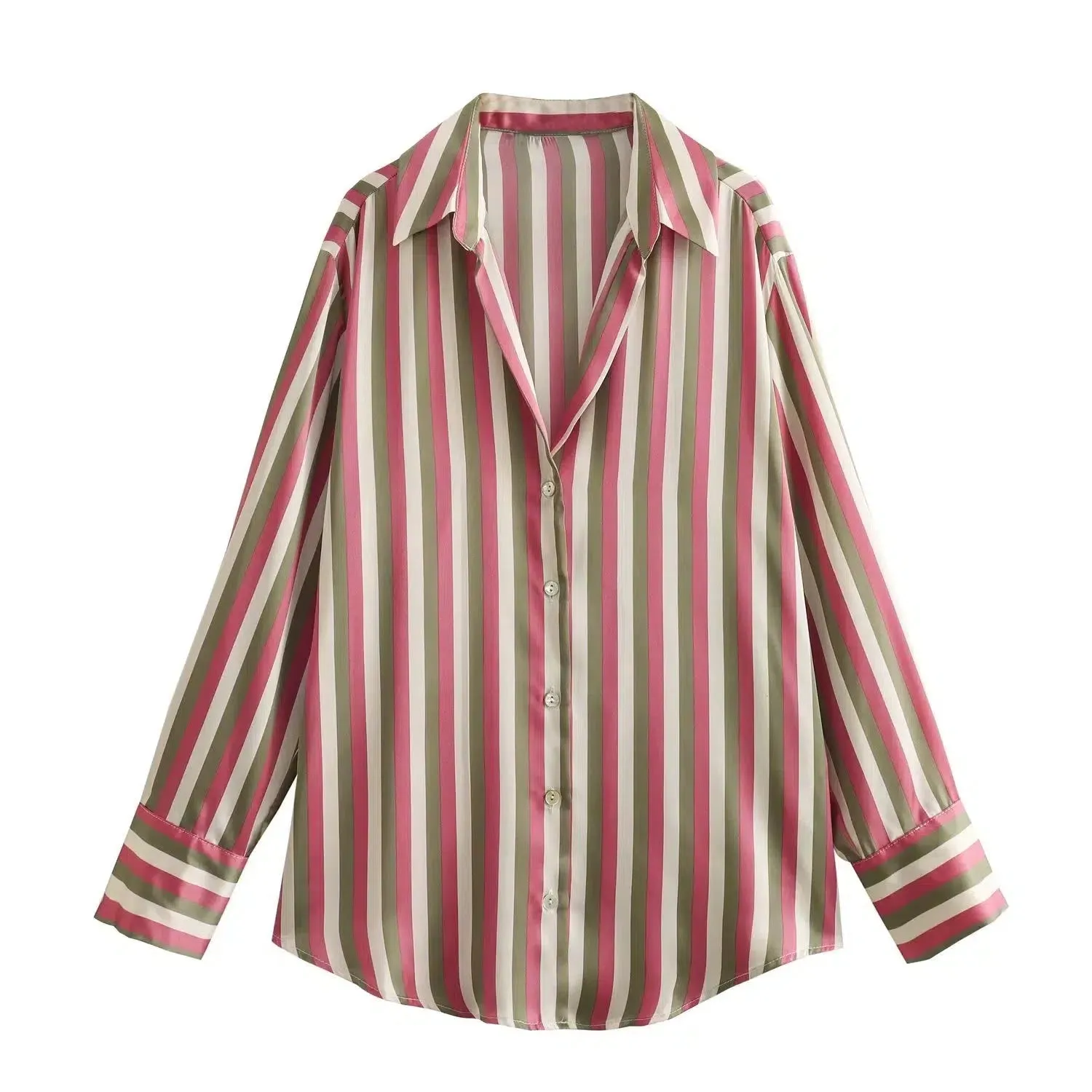 Loose Fit Long Sleeve Shirts