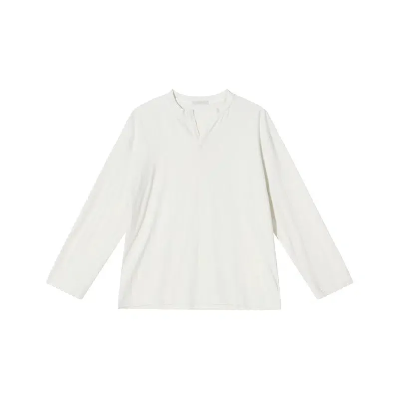 Loose-fit Long Sleeve Stripe Pullover