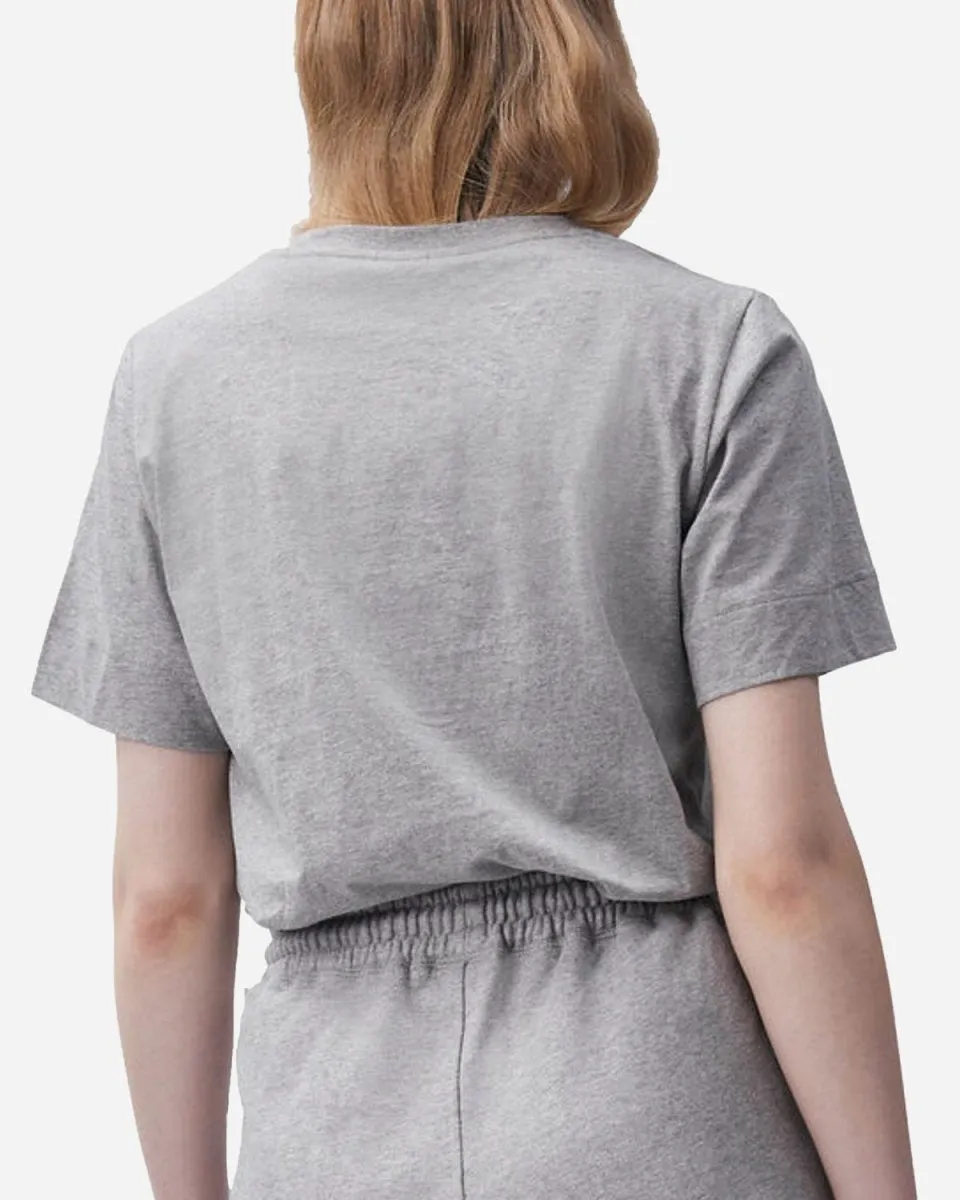 Loose Fit O-neck Jersey - Paloma Melange