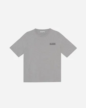 Loose Fit O-neck Jersey - Paloma Melange