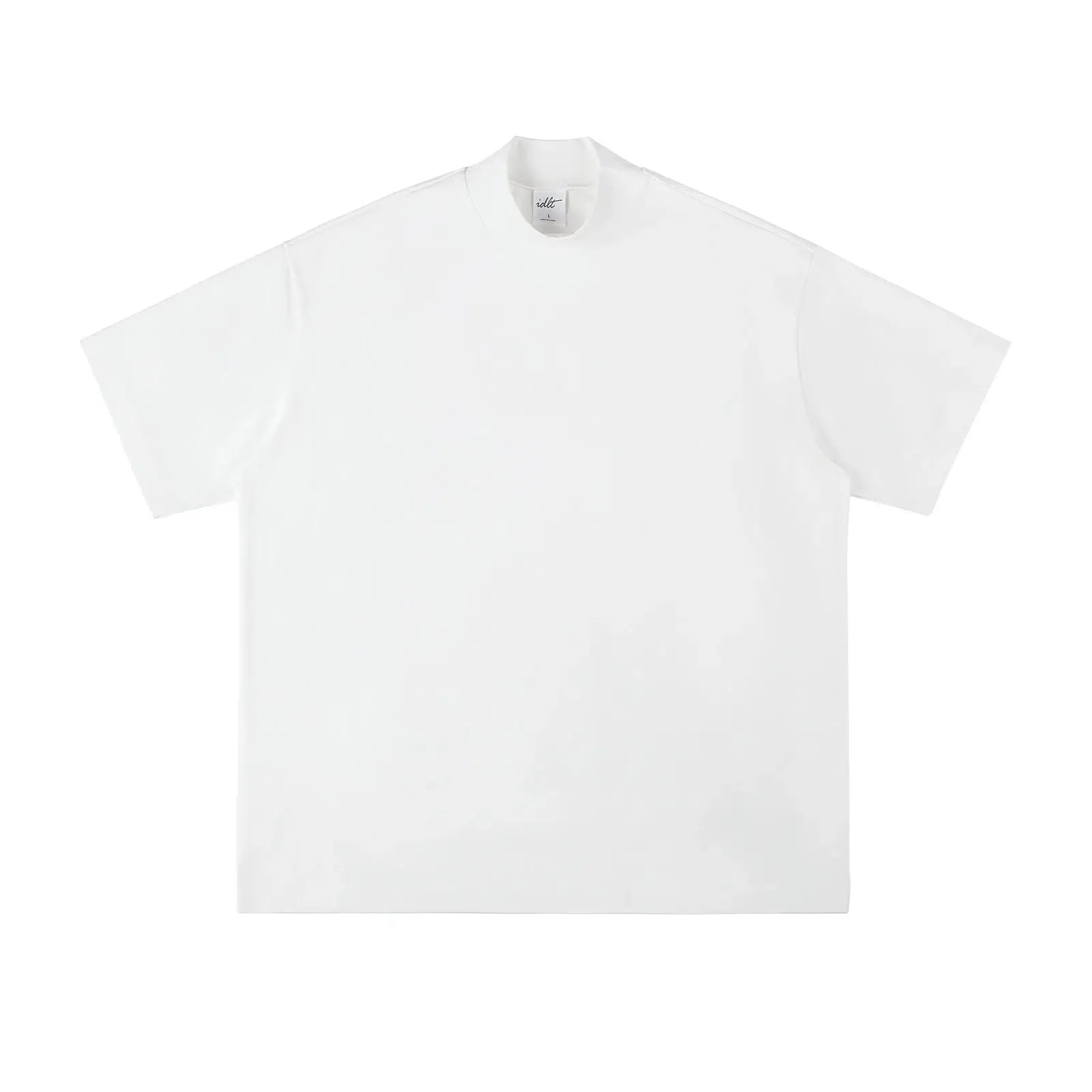 Loose Half Turtleneck T-shirt