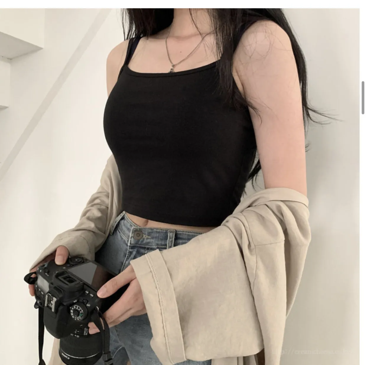 Loose long-sleeved windbreaker cardigan