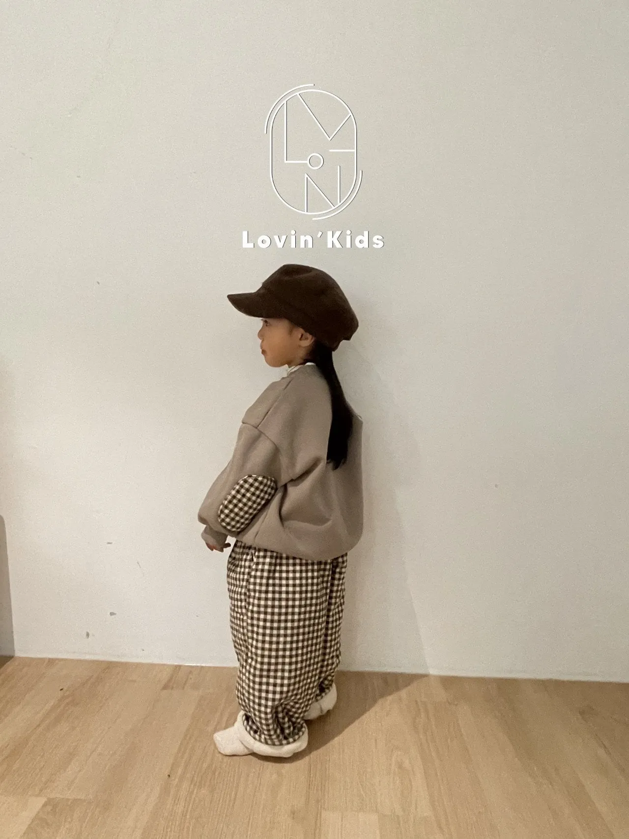 LOVIN' GINGHAM PATCH JUMPER