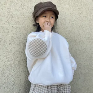 LOVIN' GINGHAM PATCH JUMPER