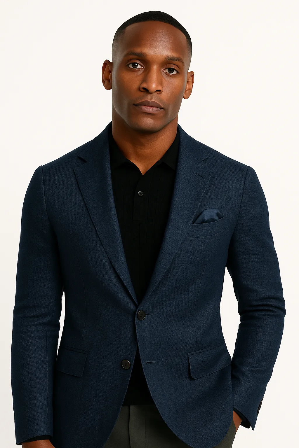 Luminovi | Linen Blazer Tailored Fit