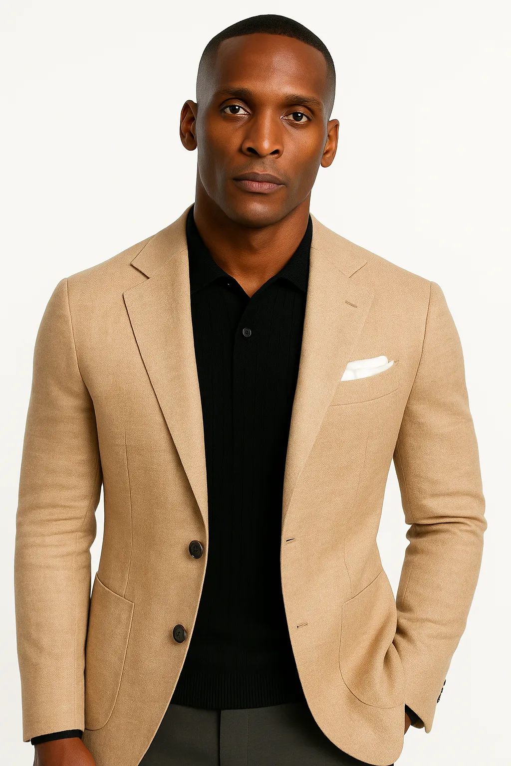 Luminovi | Linen Blazer Tailored Fit