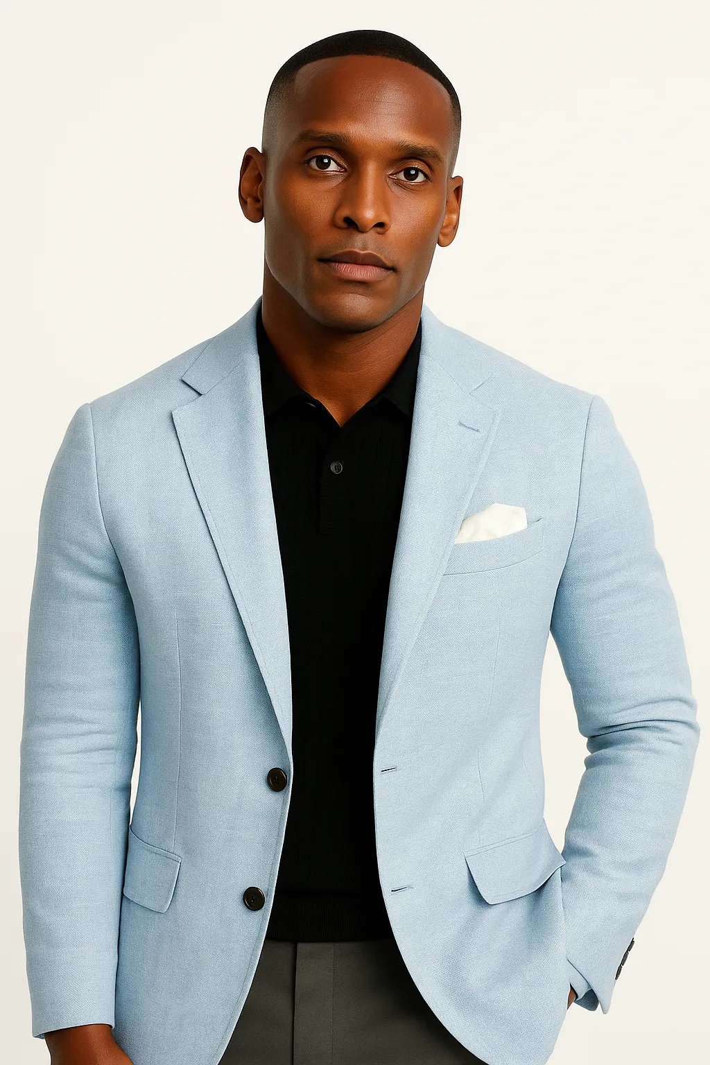 Luminovi | Linen Blazer Tailored Fit