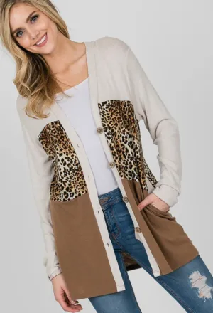 Luxe Leopard Cardigan