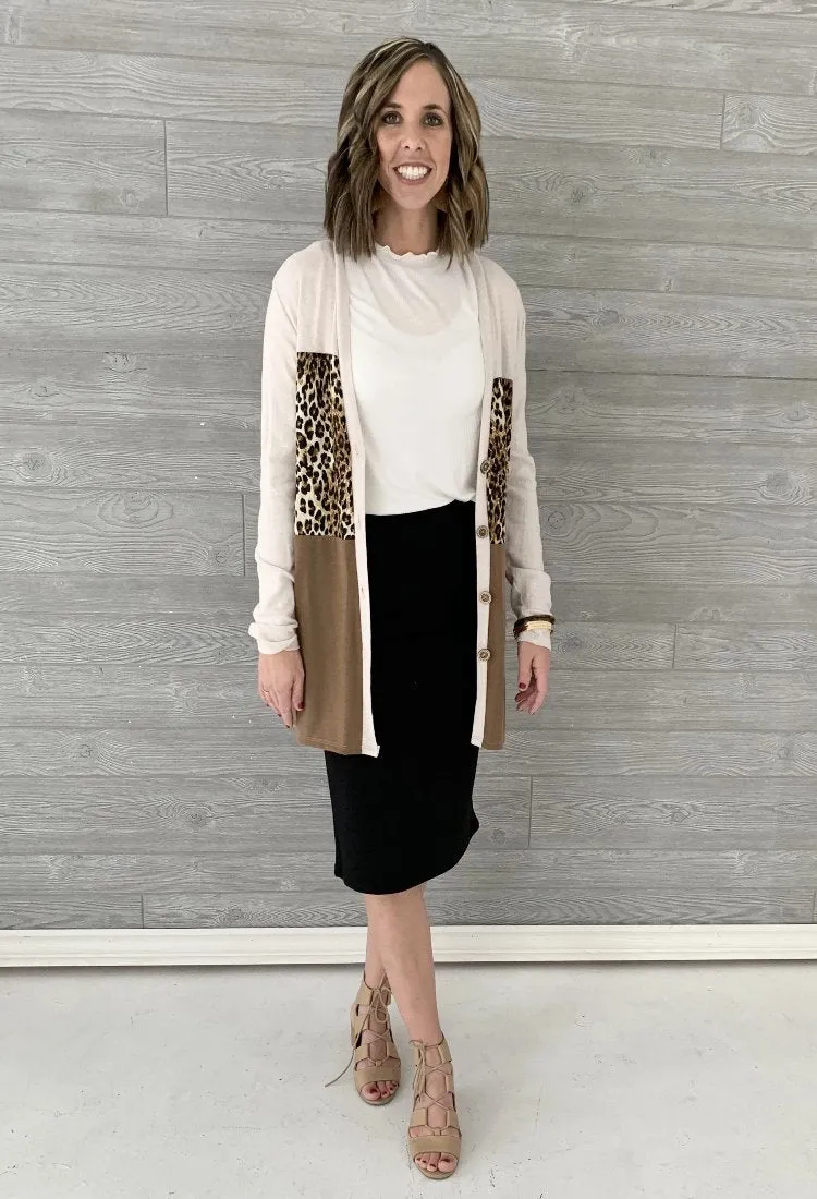 Luxe Leopard Cardigan