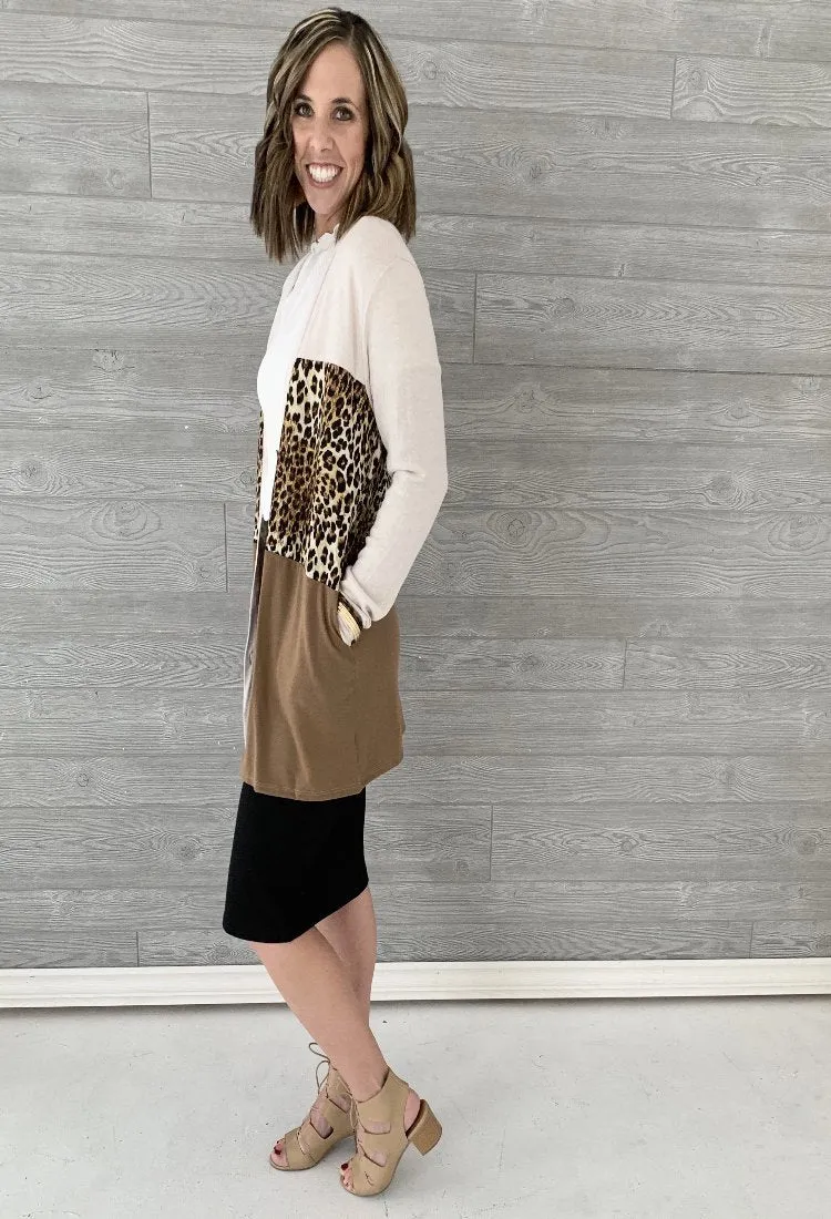 Luxe Leopard Cardigan