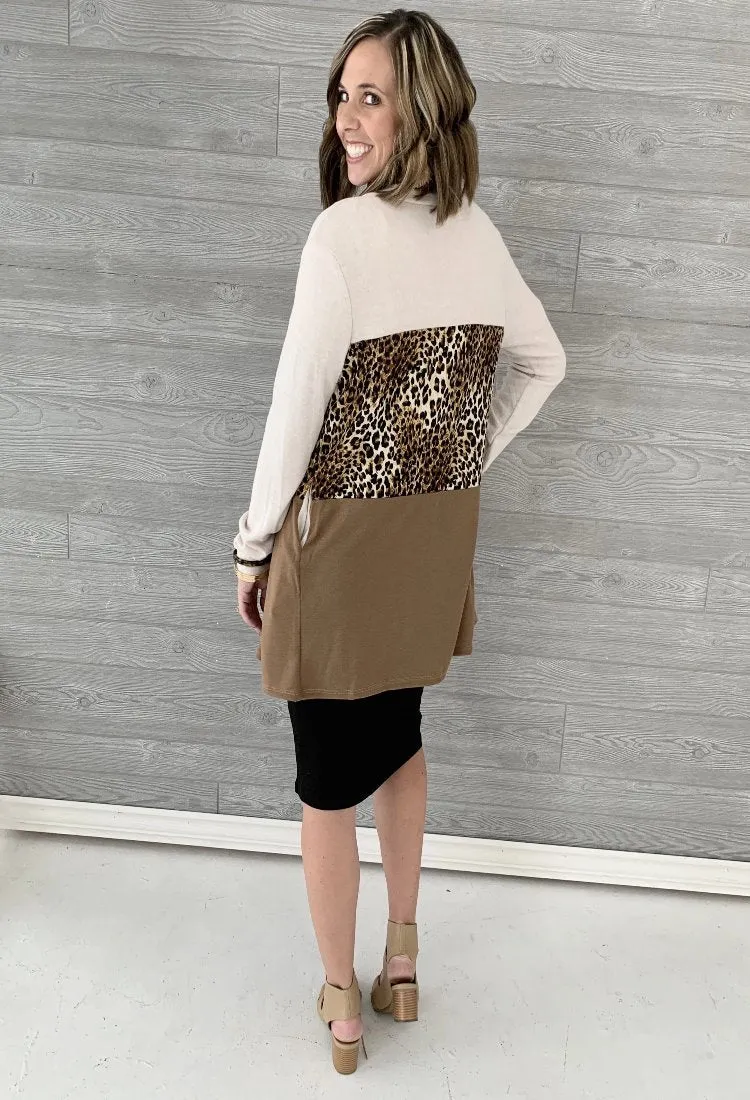 Luxe Leopard Cardigan