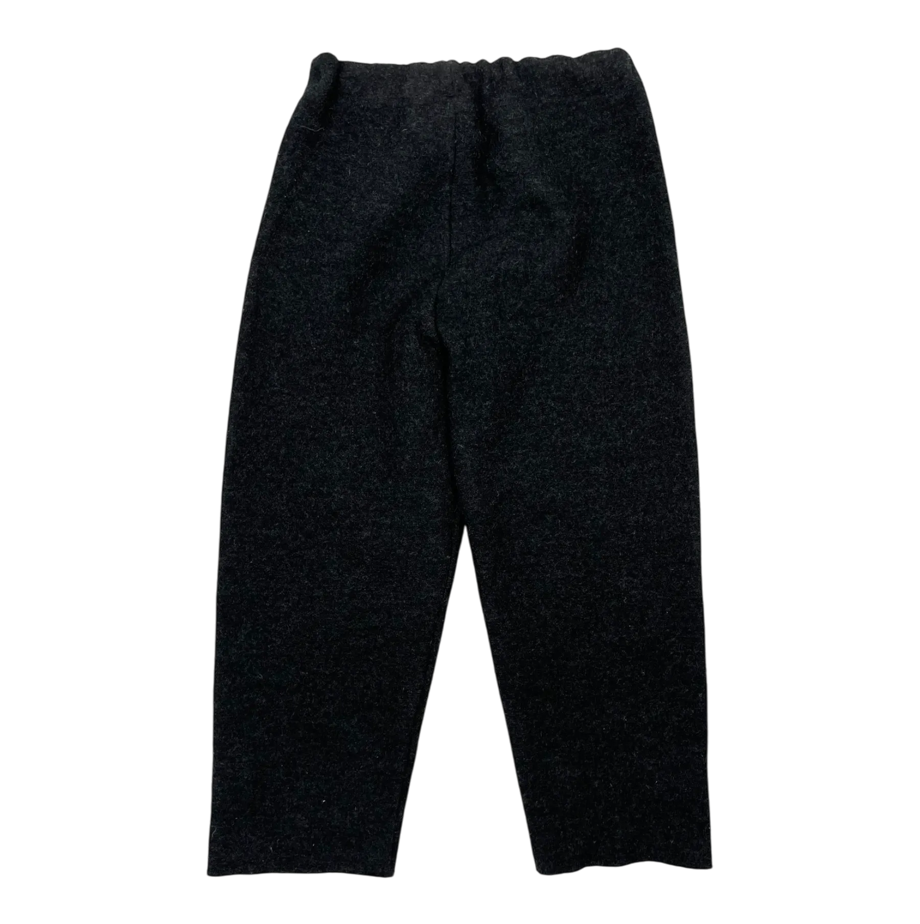 Mainio boiled wool pants, black | 110/116cm