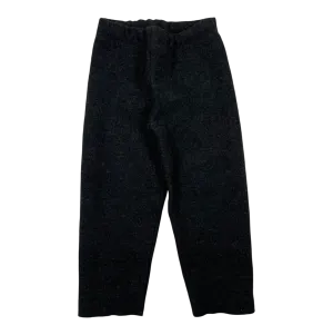 Mainio boiled wool pants, black | 110/116cm
