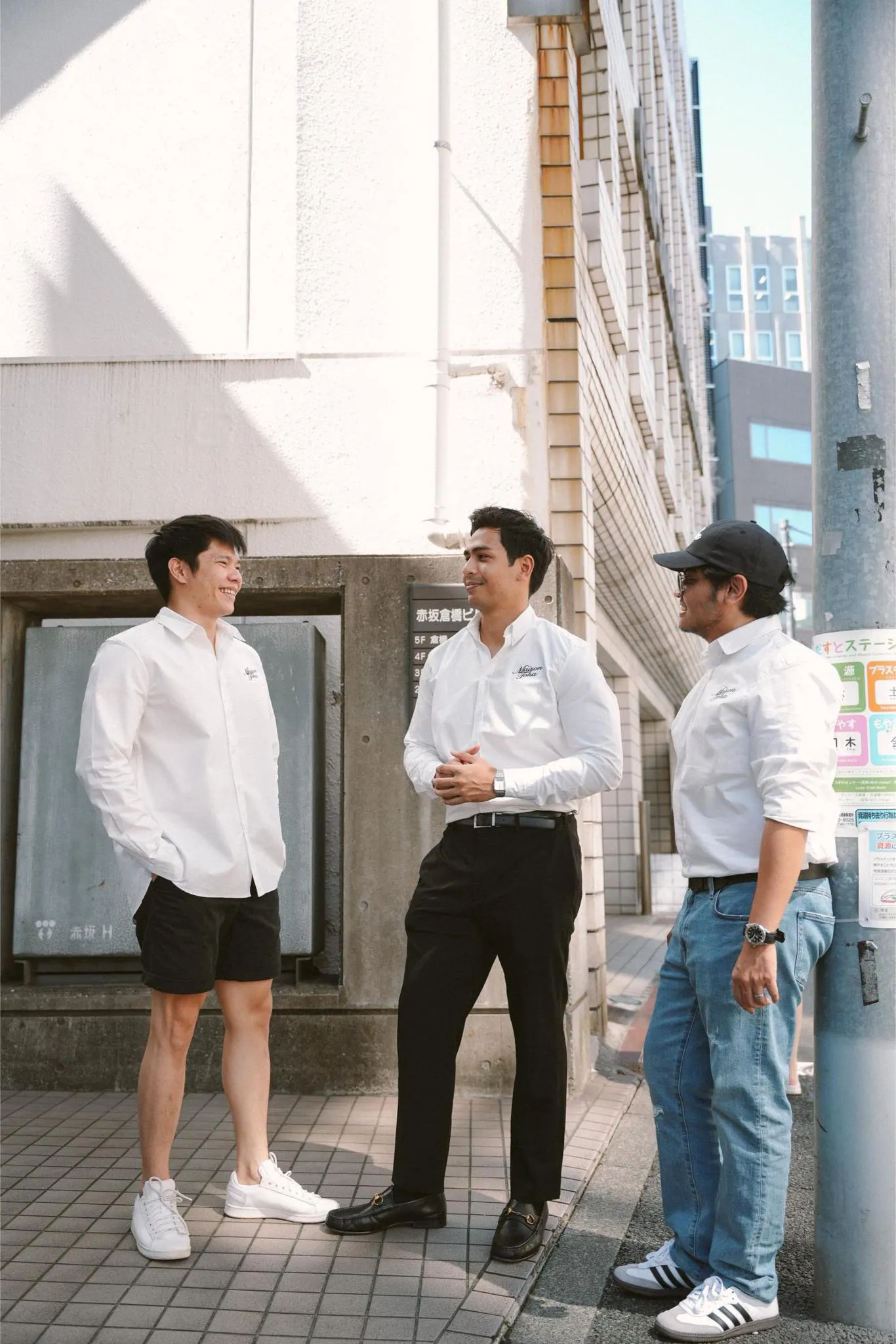 MAISON TOHA: CLASSIC SHIRT IN WHITE